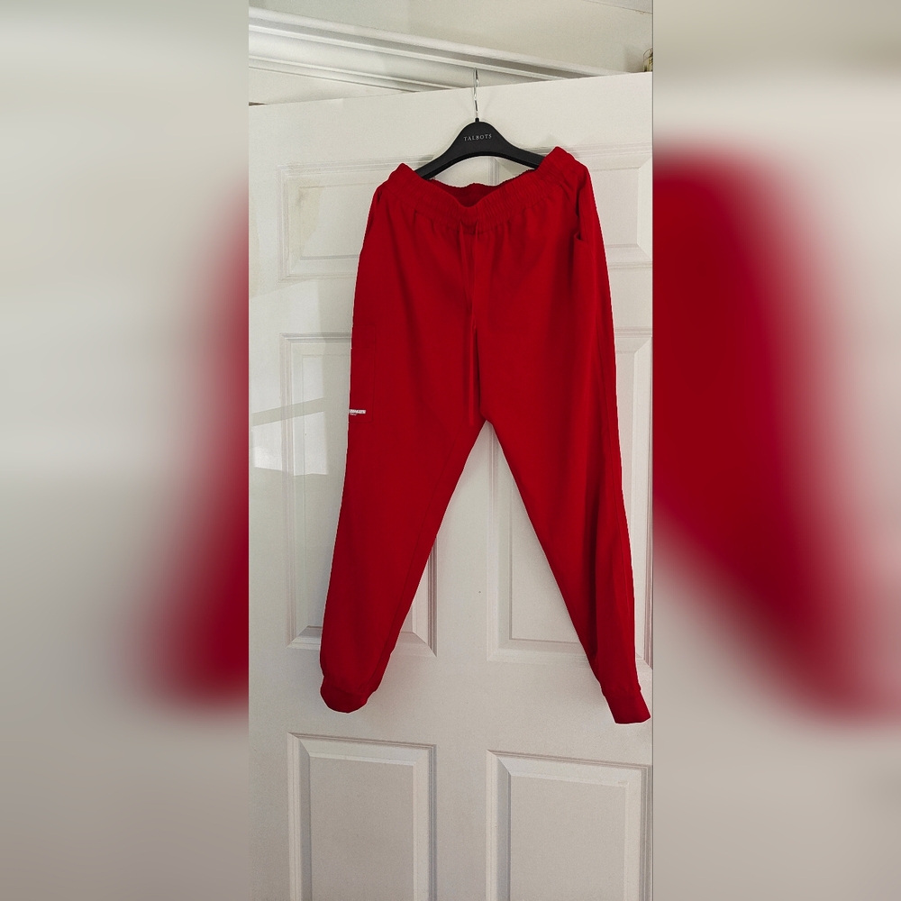 Skechers Red Scrub Pants